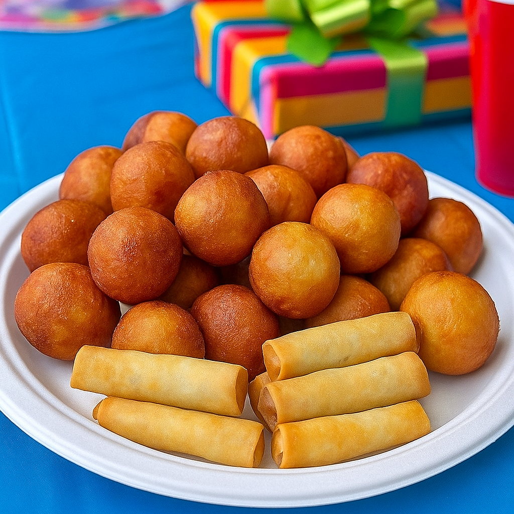 Small chops platter